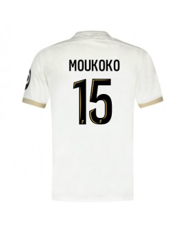 Muži Futbalové oblečenie OGC Nice Youssoufa Moukoko #15 2024-25 Krátky Rukáv - Preč